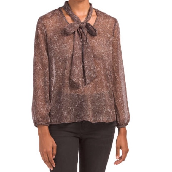 Anthropologie Tops - B.B. Dakota crinkle chiffon top